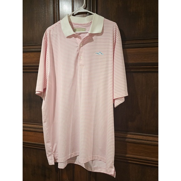Donald Ross Other - Donald Ross XL Pink Striped Polo Shirt